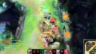 League of Legend Zed vs Cassopia