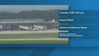 McGhee Tyson Airport holding public meeting to hear thoughts on airport terminal development program