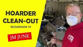 Hoarder Cleanout Richardson TX / JM Junk Removers / Junk Removal and Demolition