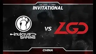 Invictus Gaming vs LGD Game 2 - SL-i Invitational #5 CN Qualifier: Grand Finals - @Basskip