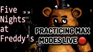 Roblox FNAF co op MAX MODES practice