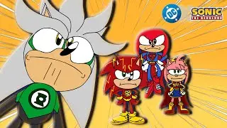 Basically the Sonic Justice League in IDW Sonic x DC Comics | Sonic Animation | #sonic #dc #dccomics