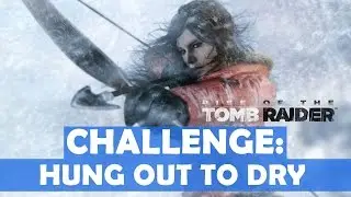Rise of the Tomb Raider - Hung Out to Dry Challenge Walkthrough (6 Snared Rabbits Cut Down)