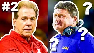 Top 10 College Football Coaches