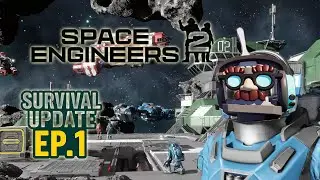 Space Engineers 2 Survival Update Ep.1 &ndash; First Ores & Journey to Space!