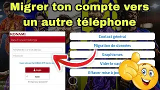comment d&eacute;placer ton compte Konami id vers un autre t&eacute;l&eacute;phone - Efootball 2023 Mobile