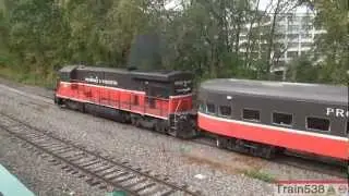 Chasing MBRRE's Willimantic Special with P&W 2201 & 4006 - 10/14/2012