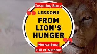 Full of Wisdom Story.  The Tale of the Lion's Lesson