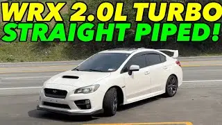2017 Subaru WRX 2.0L Turbo w/ STRAIGHT PIPES!