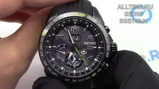 Обзор. Японские титановые наручные часы Seiko SSE143J1