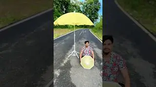 Small Umbrella Vs Big Umbrella 😮☔ #shorts