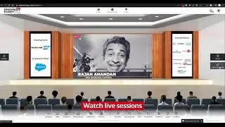 The Economic Times Strategy Summit 2020 with 3D Virtual Event Platform.