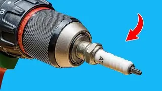 How a 65-year-old Japanese mechanic uses a spark plug to sharpen a knife - 99% of people don't know!