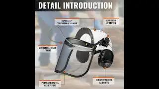 Zoleker Hard Hat Vented Construction Safety Helmet, ABS Work Hardhat for Men&Women