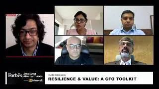 Rekha Talluri, CFO, Microsoft India at the Forbes India Resilient Masterminds powered by Microsoft