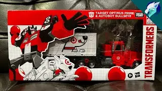 Transformers Target Optimus Prime & Autobot Bullseye Unboxing