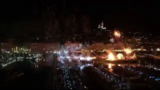 Un tr&egrave;s joli show pyrotechnique pour lancer MP2018 &agrave; Marseille