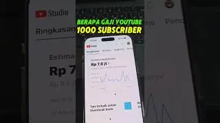 Berapa Gaji Youtuber Pemula 1000 Subscriber?