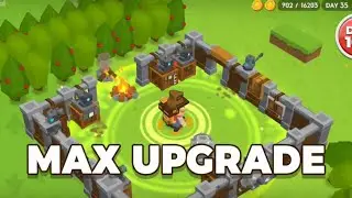 I Survived 100 DAYS With a MAX UPGRADE Base!
