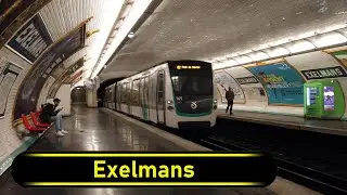 Metro Station Exelmans - Paris 🇫🇷 - Walkthrough 🚶
