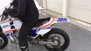 Honda CR550 Liger second testrun