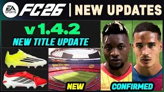EA FC 26 NEWS | NEW CONFIRMED Updates, Real Faces, Additions & LEAKS ✅