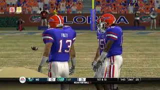 NCAA FOOTBALL 10 ONLINE USING PARSEC APP AND PS3 EMULATOR JOEDIRT VS JROLLING NOTRE DAME VS FLORIDA