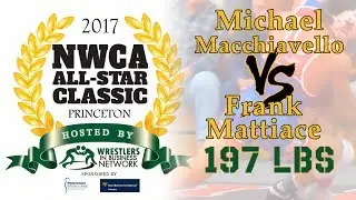 2017 NWCA All Star Classic - 197 - Michael Macchiavello vs Frank Mattiace