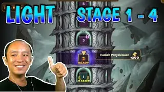 COA Tower of Light 1 - 4 Summoners War Indonesia
