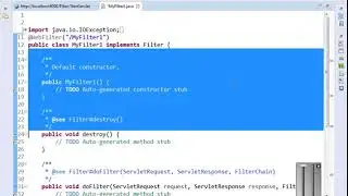 Listner and filter 4