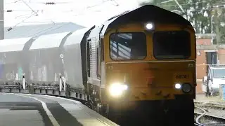 66741 passes Darlington - 4N80 Doncaster Down Decoy to North Blyth