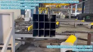 Kimsteel Vietnam | Precision Rectangular Steel Tube 150x200x3.0x6000mm