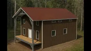 Build Your Dream Cabin: Discover the Ultimate 30x40 Gable Roof Tall Pier Cabin Kit!