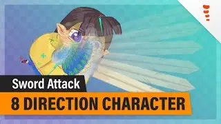 8 Direction Character – Sword Attack | Spine 2D Tutorial