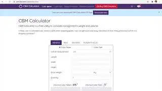 CBM Calculator - Shipping Container Dimensions used in Cubic Meter & Cubic Feet Calculations