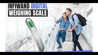 Portable Digital Luggage Weighing Scale from InfiWand at High quality  50kg capacity