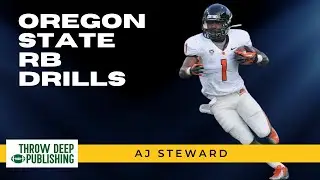 Oregon State Football Running Back Drills