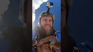 Skydiving with a Howling Dog!