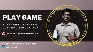 Control the robot using android application | play a game using ros | ros controll app