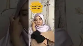 Tutorial pakai bawal satin