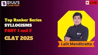 CLAT 2025 | SYLLOGISMS | PART 2