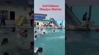 Civil defence Dhaulpur volunteer Job trial swimming #swiming #dholpur #rajasthan #viral #shorts