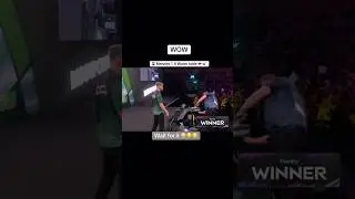 Darts player punches water table🥊 😳💥PDC World Darts championship 🎯