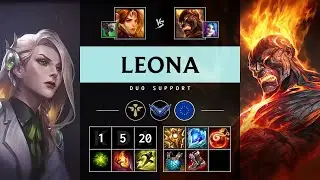 Leona Support vs Brand - EUW Diamond Patch 25.20