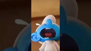 Baby Smurf destroys the painting! | The Smurfs | Cartoons For Kids