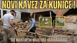 Kako Smo Napravili Kavez za Kuniće – Deda, Drug i Ja! 😊🐇