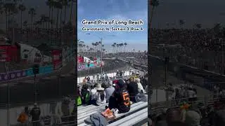 Grand Prix of Long Beach viewing perspectives: Grandstand 16, Section 3, Row 4