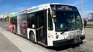 (Ride Video) Milton Transit | 2022 Novabus LFS 2203 | 1 High Point
