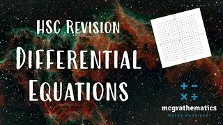 Дифференциальные уравнения, повторение курса HSC | Расширение 1, математика
