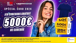 Concours Euro 2024 : 5000&euro; de cadeaux &agrave; gagner avec notre jeu concours 100% gratuit